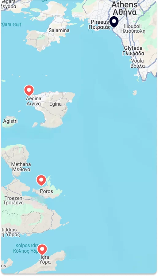 Cruise route map